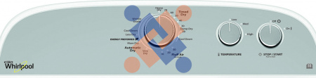 whirlpool 3lwed4830fw whirlpool
